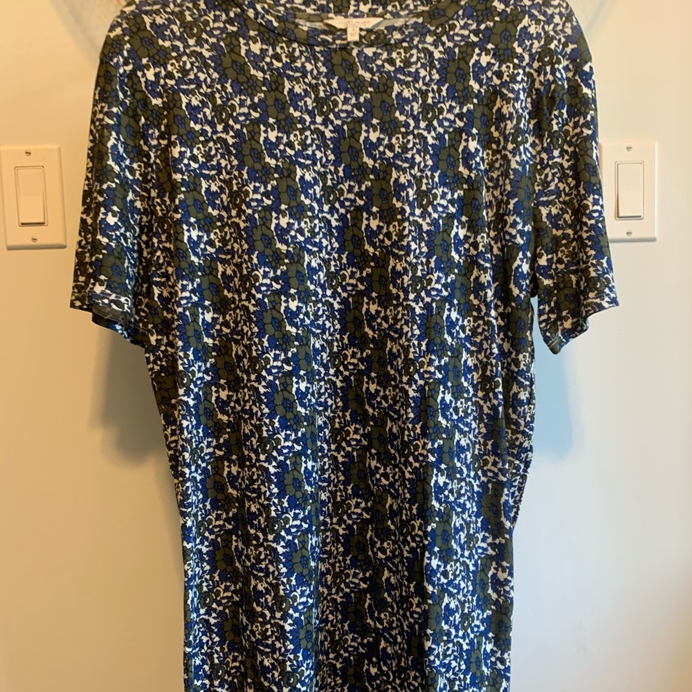 Lucky Brand Floral T-Shirt Dress NWOT